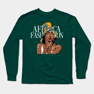 African Fashion Long Sleeve T-Shirt